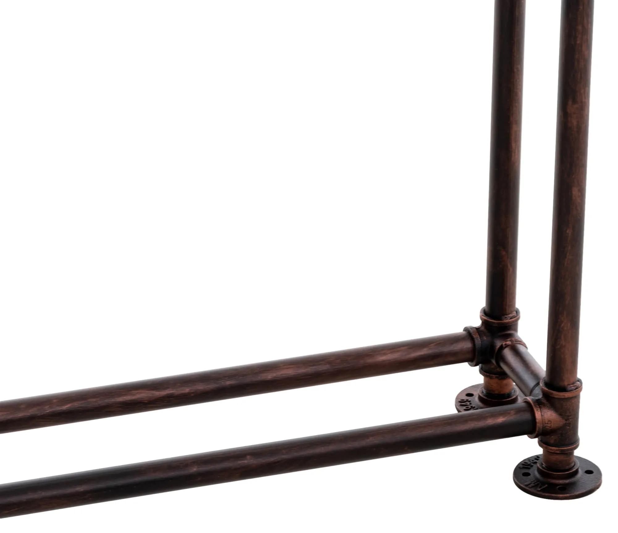 Kaminholzständer Tinos 178x178x25 cm Bronze