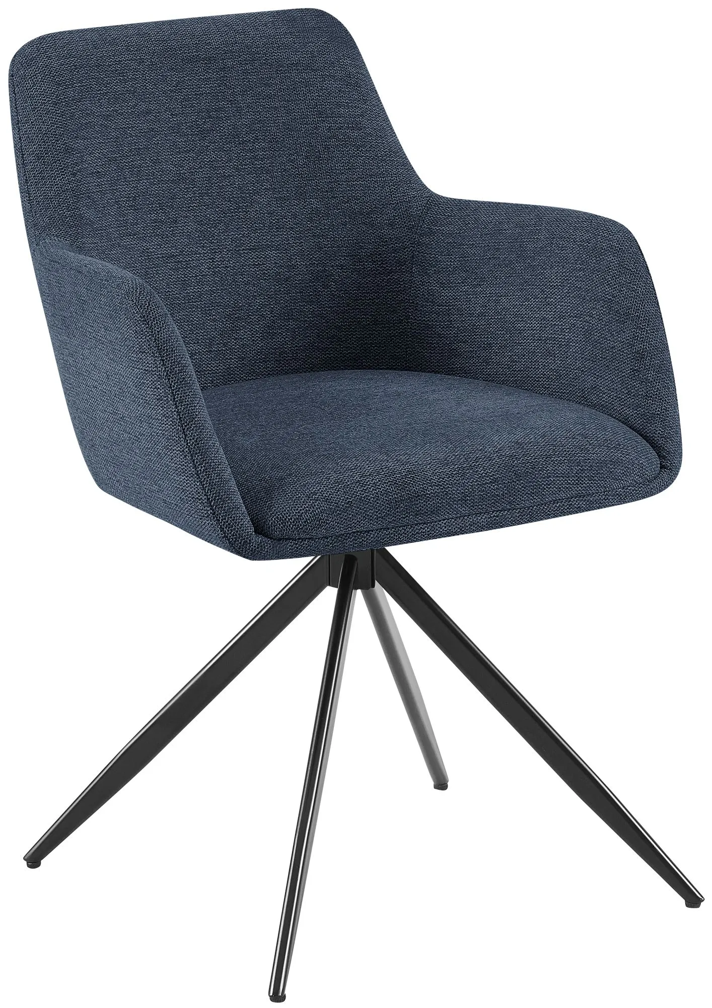 Esszimmerstuhl Olema 81x56x62 cm blau