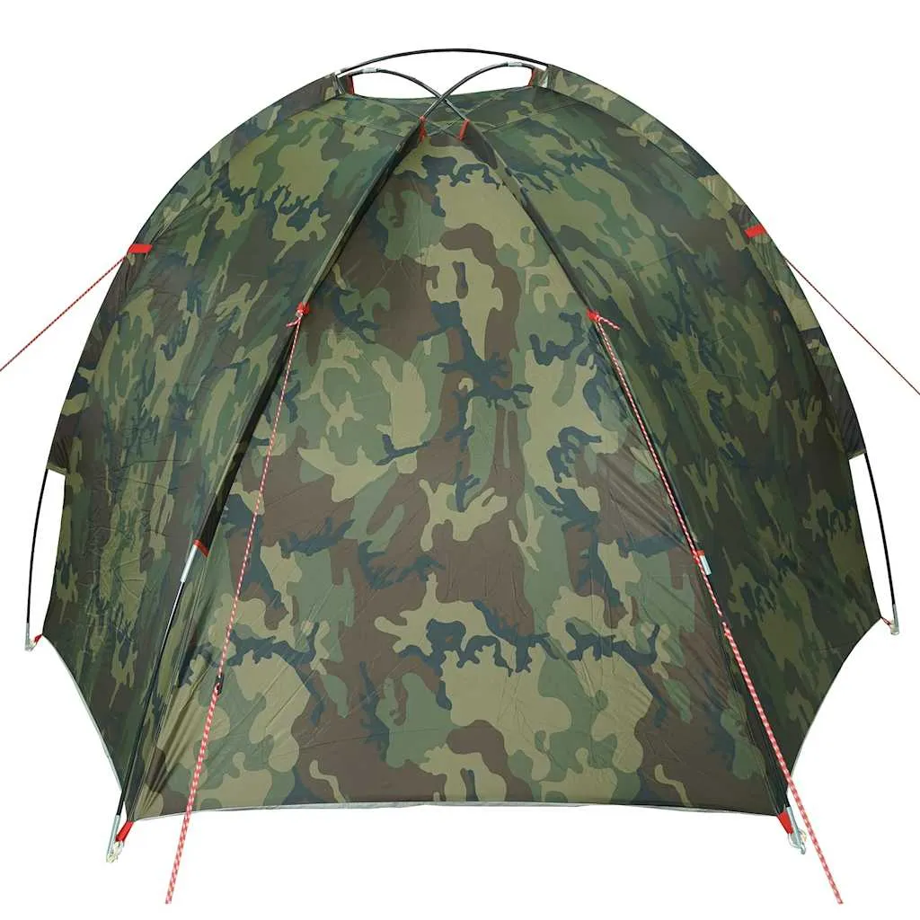 Angelzelt Campingzelt 210x170x125 cm Tarnfarbe wasserdicht