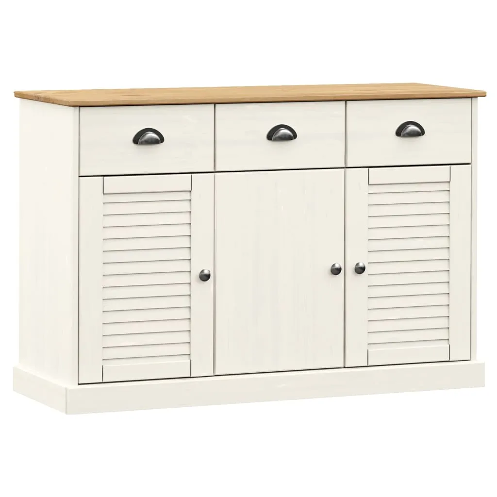 Sideboard mit Schubladen VIGO 113x40x75 cm Massivholz Kiefer