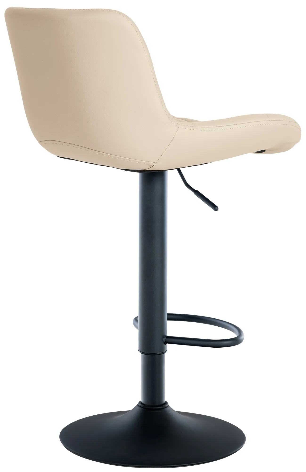 Barhocker Tover Set 2-teilig 81-105x48x54 cm Creme