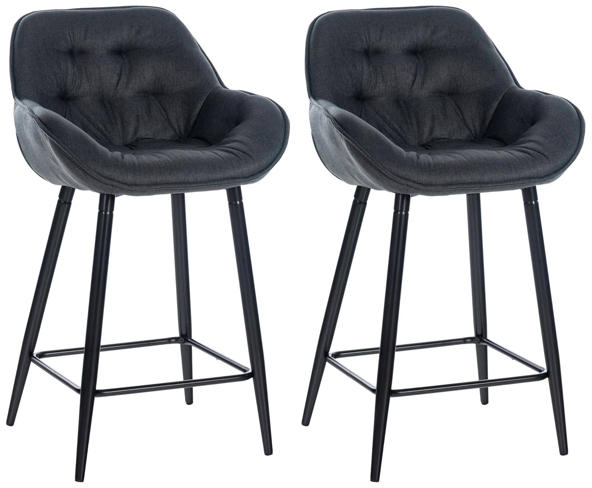 Barhocker Gibson 93,5x54x57,5 cm dunkelgrau