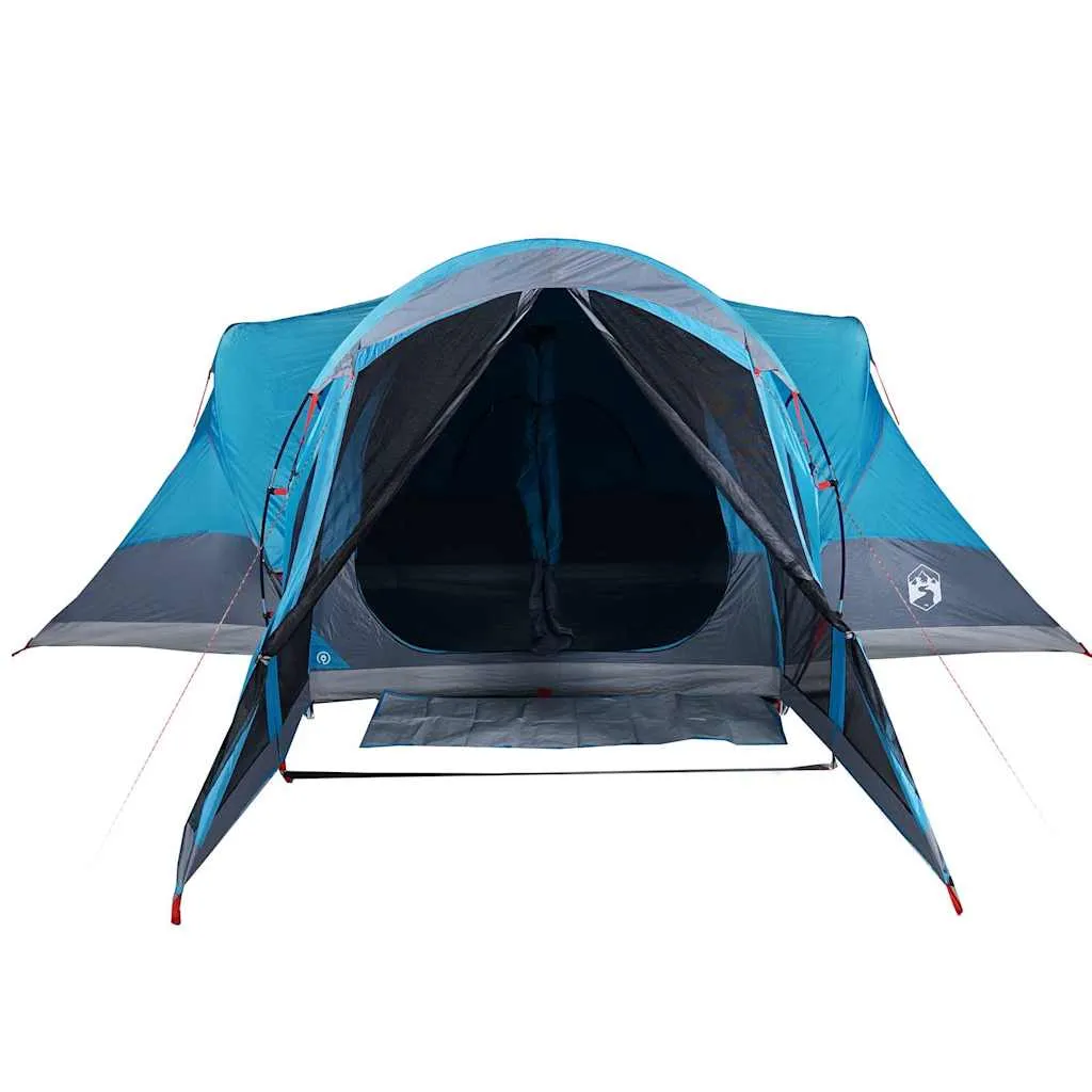Familienzelt Tipi Blau 490 x 459 x 170/196 cm wasserdicht