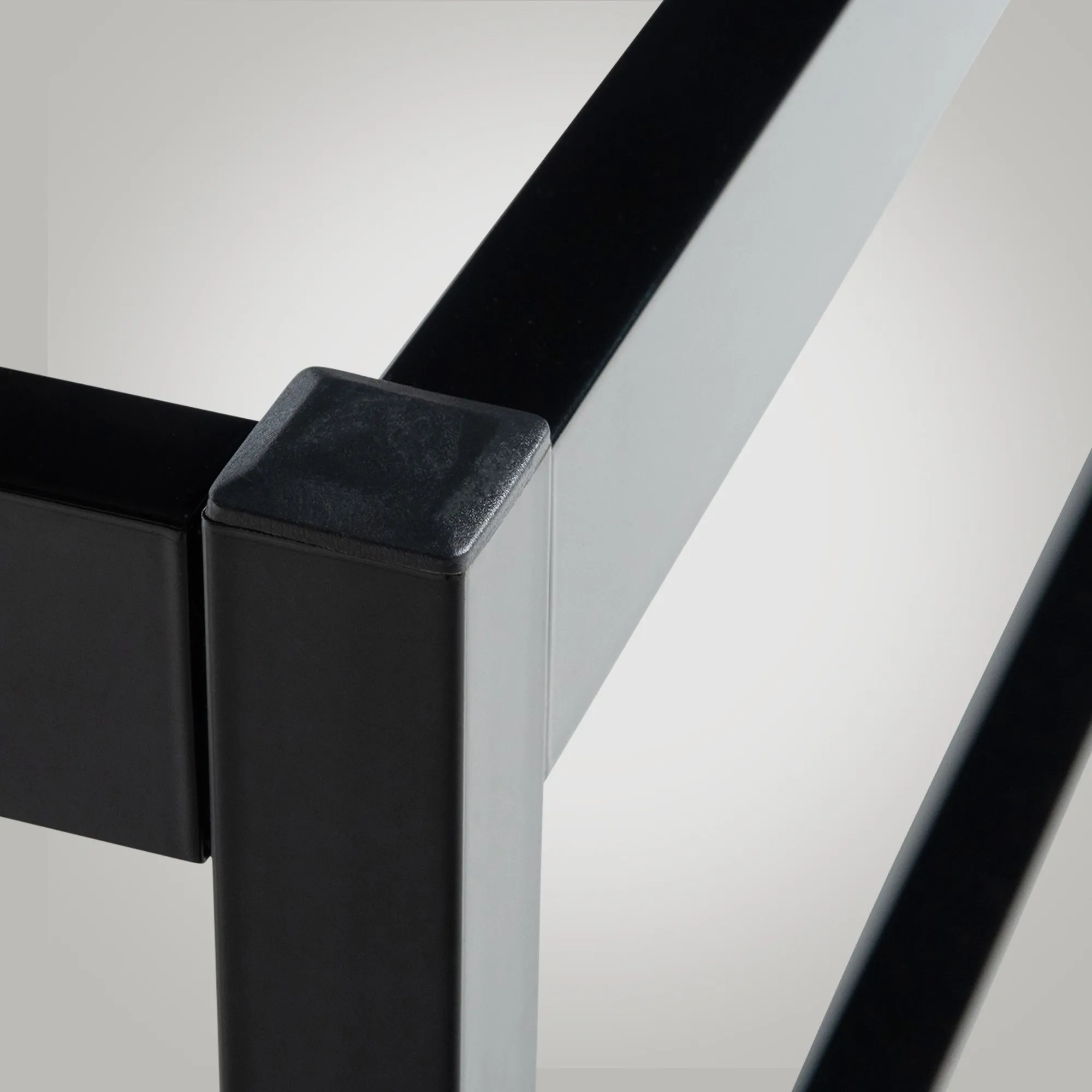 Metallbett Scala 185,5 x 205,5 x 46,5 cm schwarz