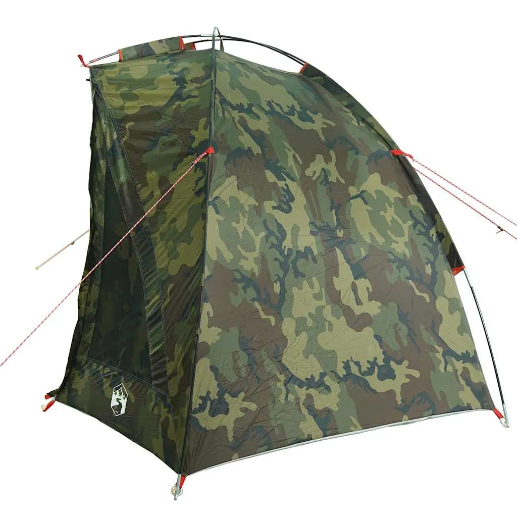 Angelzelt Campingzelt 210x170x125 cm Tarnfarbe wasserdicht