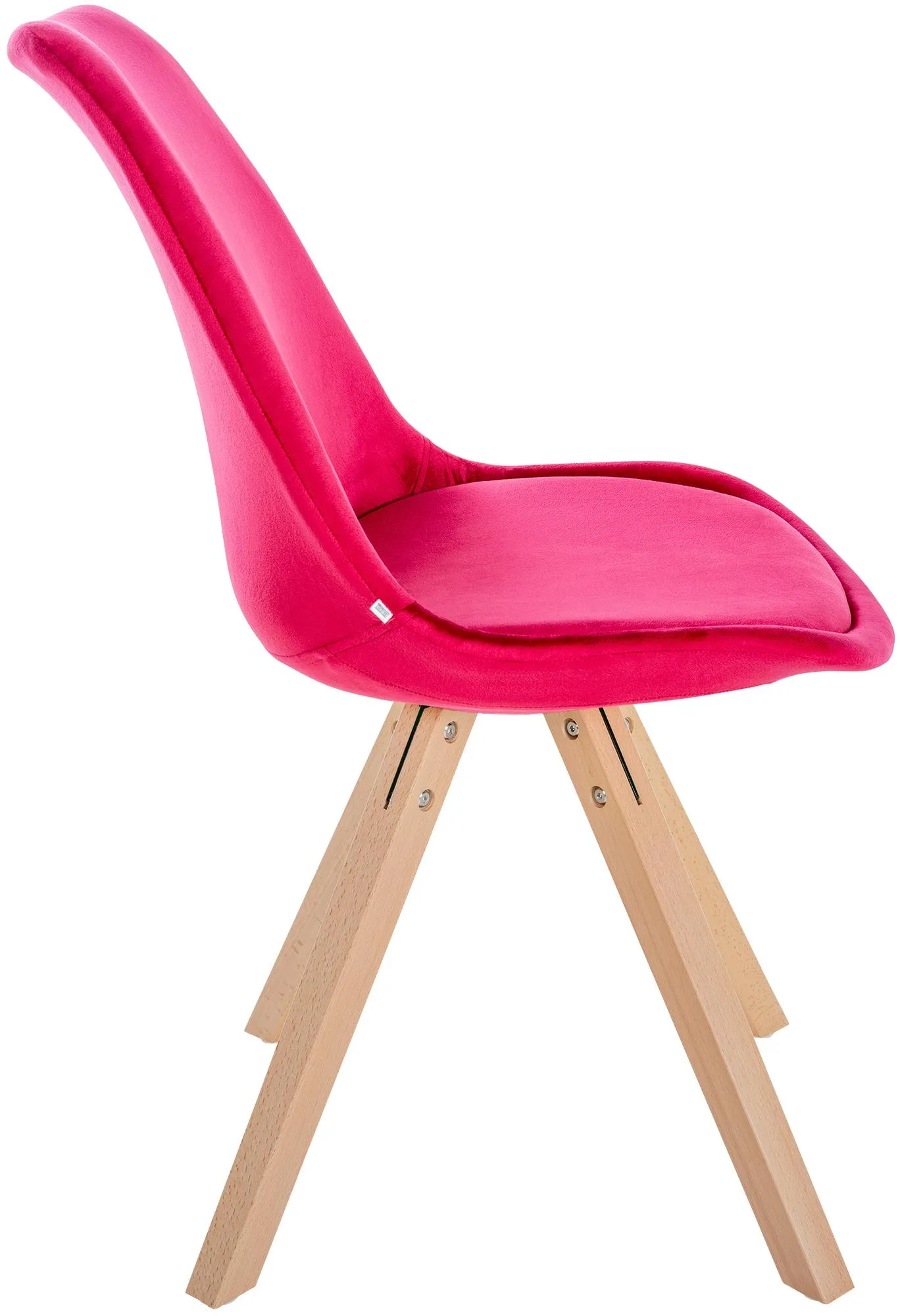 Besucherstuhl Sofia 81x48x54 cm Rot