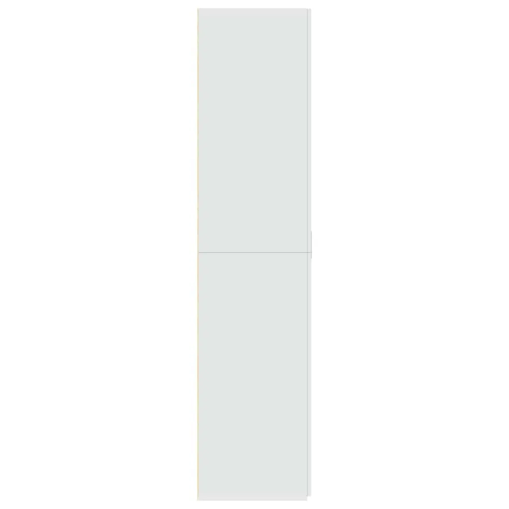 Highboard Weiß 70 x 42,5 x 185 cm aus Holzwerkstoff