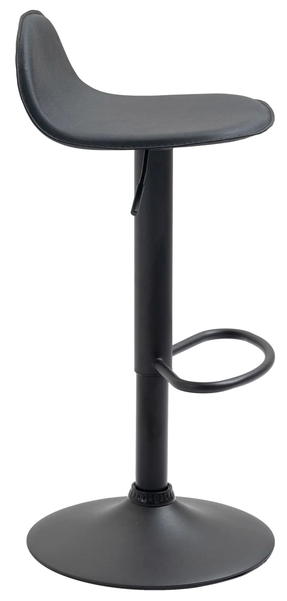 Barhocker Lana V2 94 cm Schwarz Kunstleder