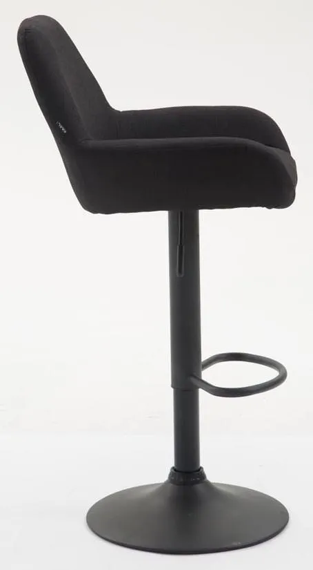 2er Set Barhocker Braga 89-109 cm Schwarz