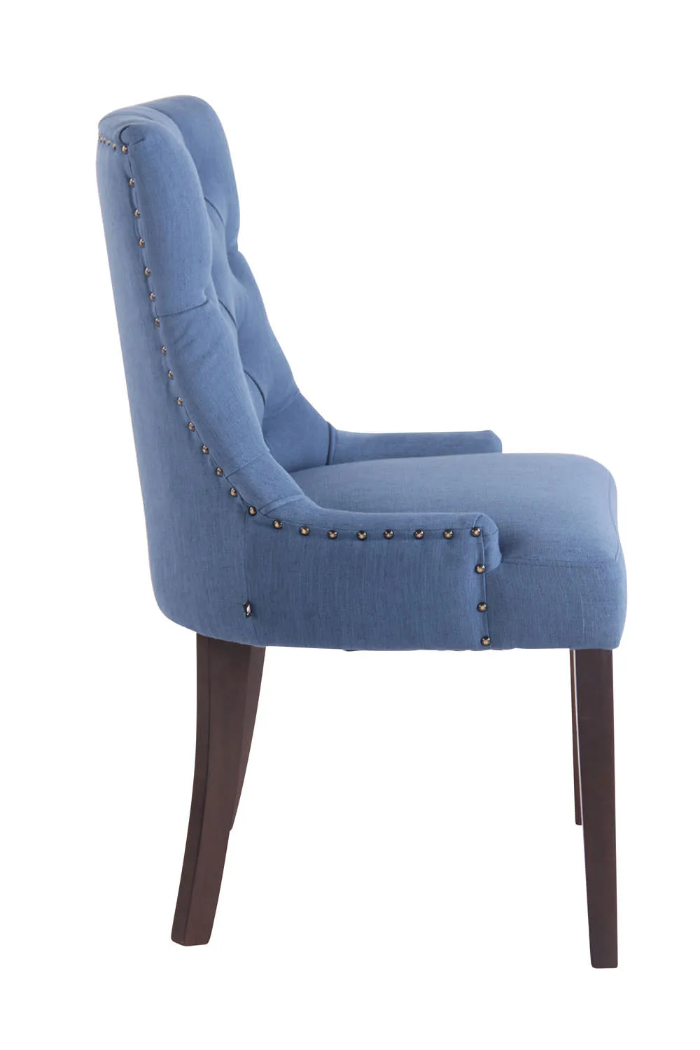 Esszimmerstuhl Aberdeen 55x58x92 cm Blau