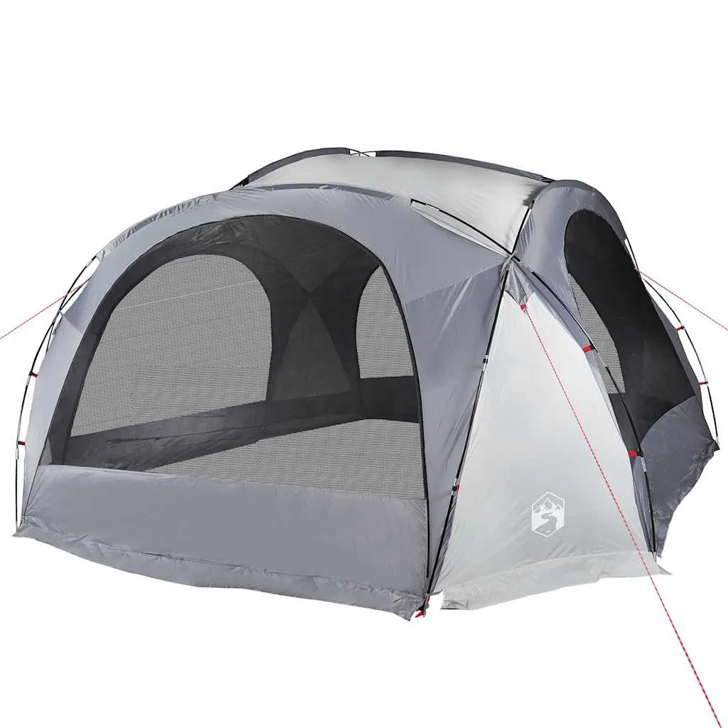Wasserdichtes Partyzelt 455x455x240 cm in Weiß und Grau