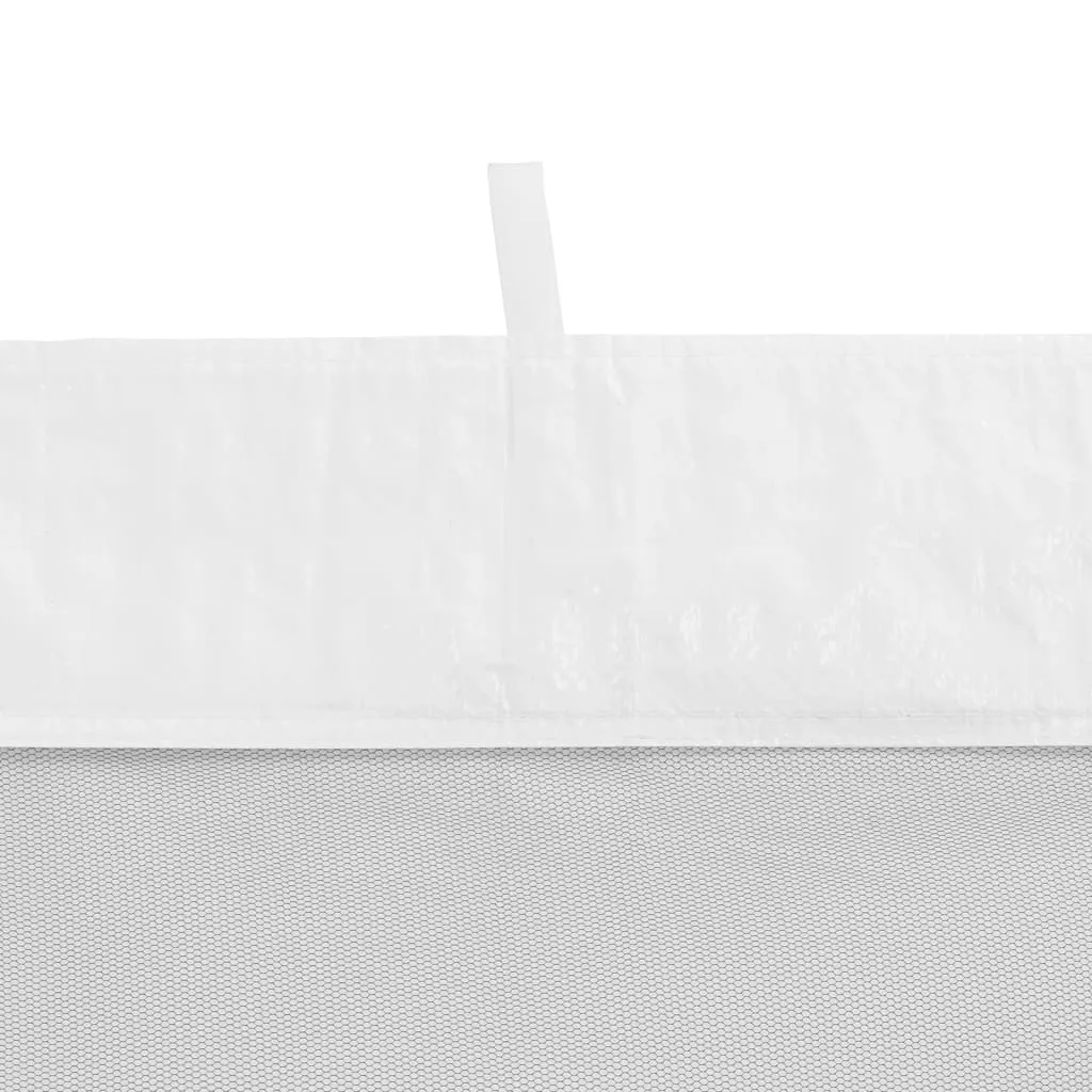 Party-Seitenwand für Gartenzelt 300 x 195 cm in Weiß und Schwarz