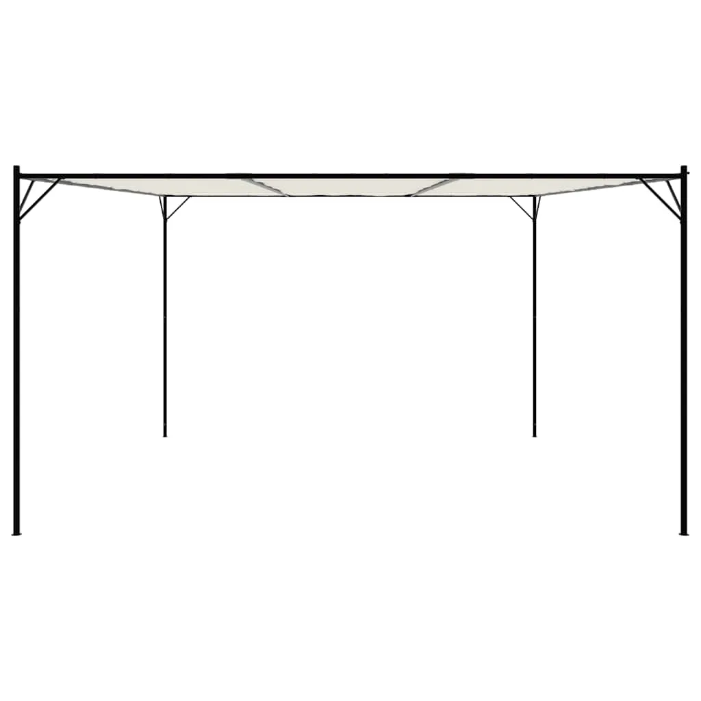Eleganter Pavillon 4x4m in Weiß für Garten und Events