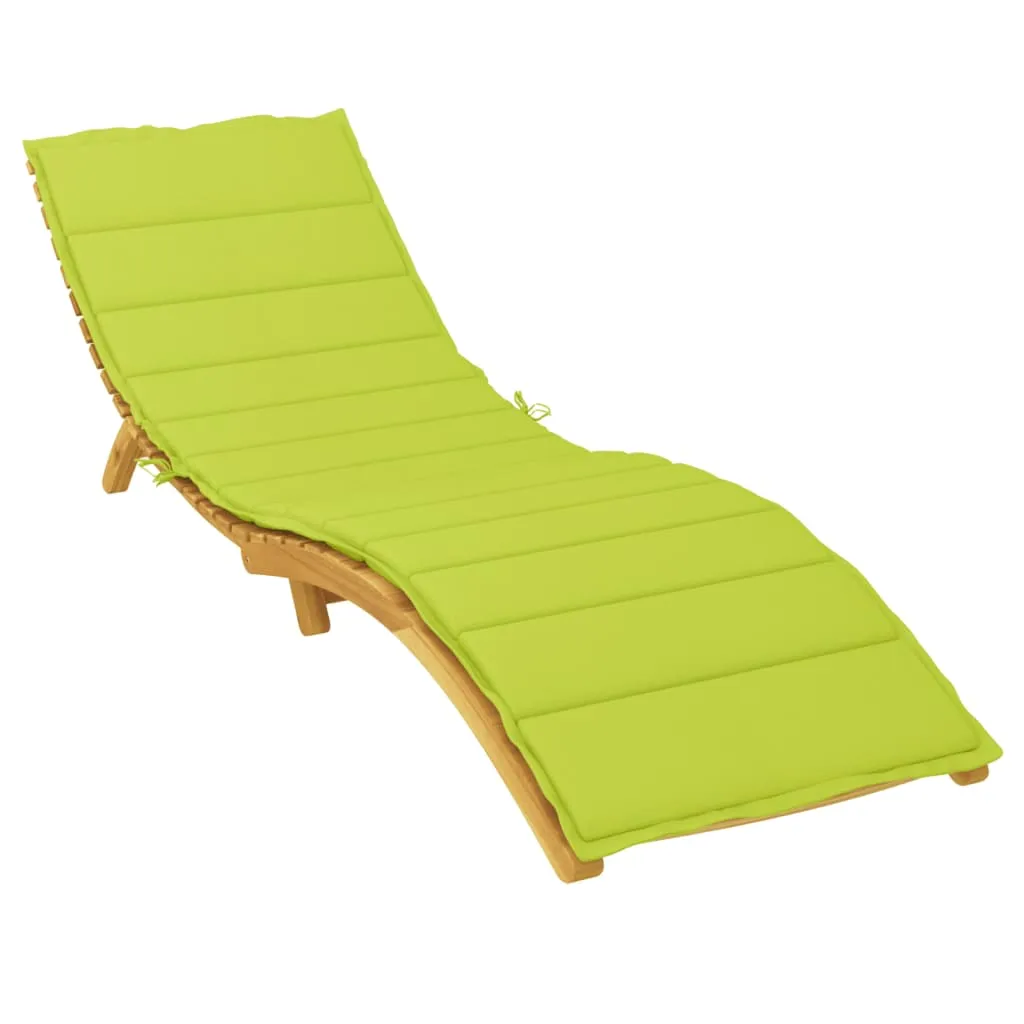 Liegenauflage Knallgrün 200 x 70 x 3 cm aus Oxford-Gewebe