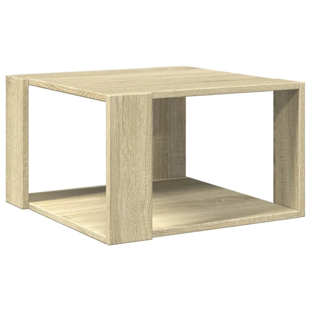Couchtisch Sonoma-Eiche 51,5 x 51,5 x 30 cm mit Stauraum