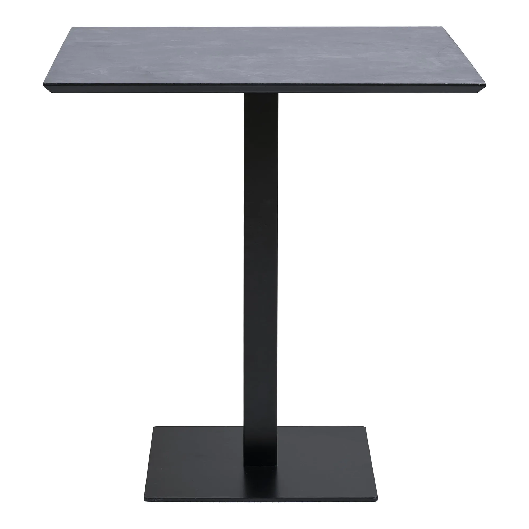 tinkaro Fano Cafétisch Melamin 70 x 70 x 75 cm Grau
