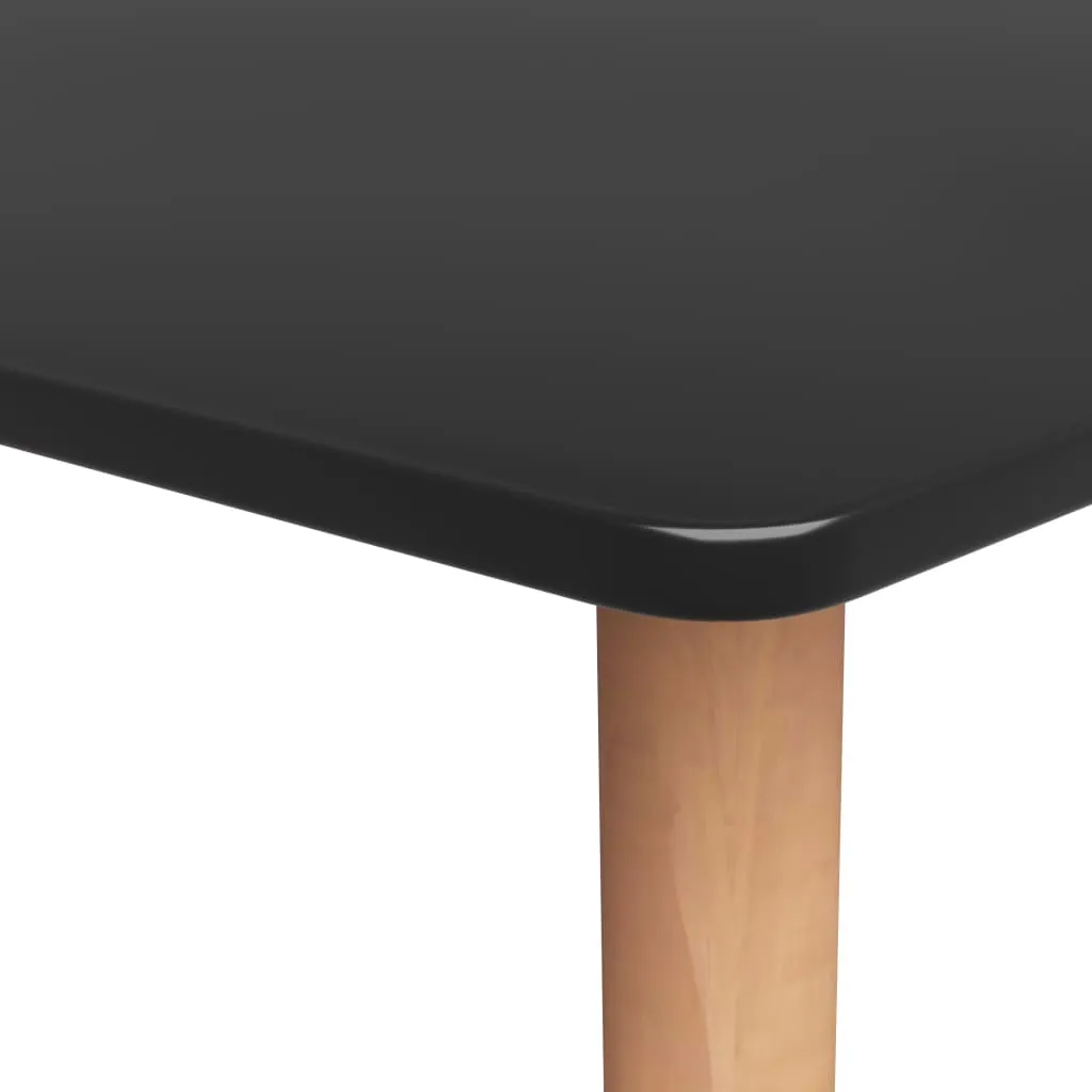 Stylischer Stehtisch 120 x 60 x 105 cm in Schwarz