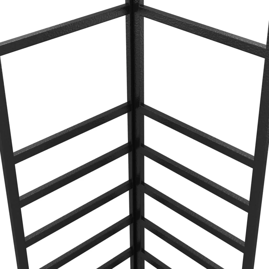 Pavillon Anthrazit 3 x 3 x 2,7 m mit UV-Schutz und Solar-Lichterkette