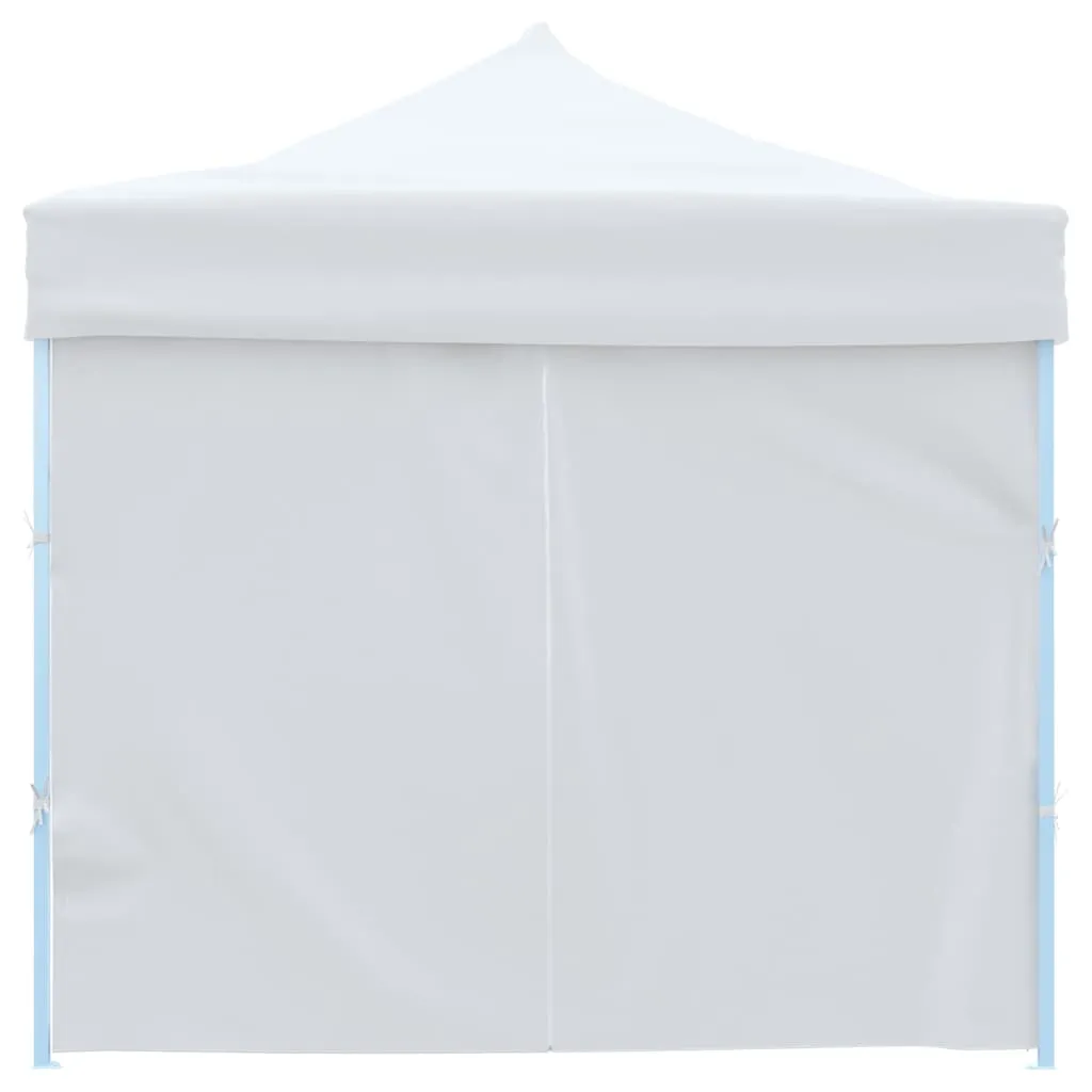 Faltbares Partyzelt Weiß 291x870x315 cm mit UV- und Wasserbeständigem Dach