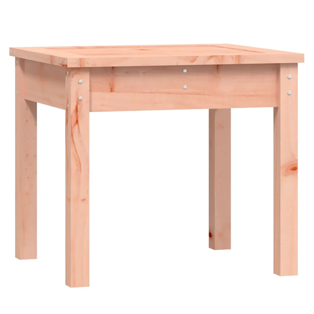 Klassische Gartenbank aus massivem Holz 50x44x45 cm natur