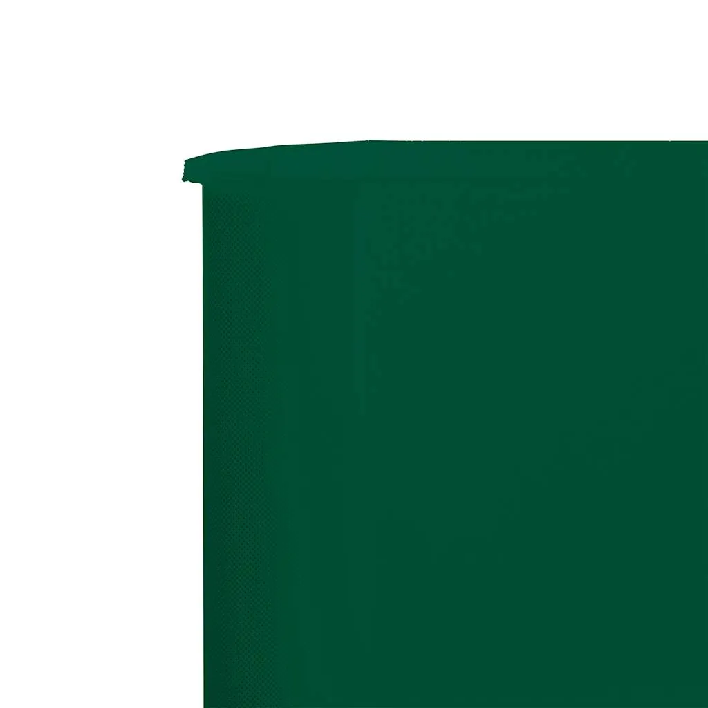 Faltbarer Windschutz 1200 x 120 cm in Grün