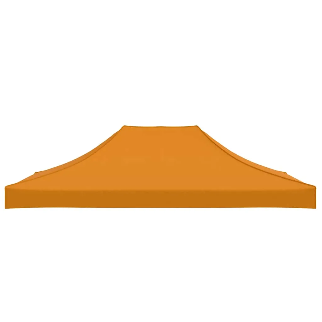 Partyzeltdach Orange 4,3 x 2,9 x 1 m - UV- und wasserbeständig