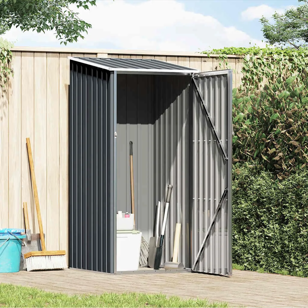 Gerätehaus Anthrazit 87x98x159 cm Verzinkter Stahl