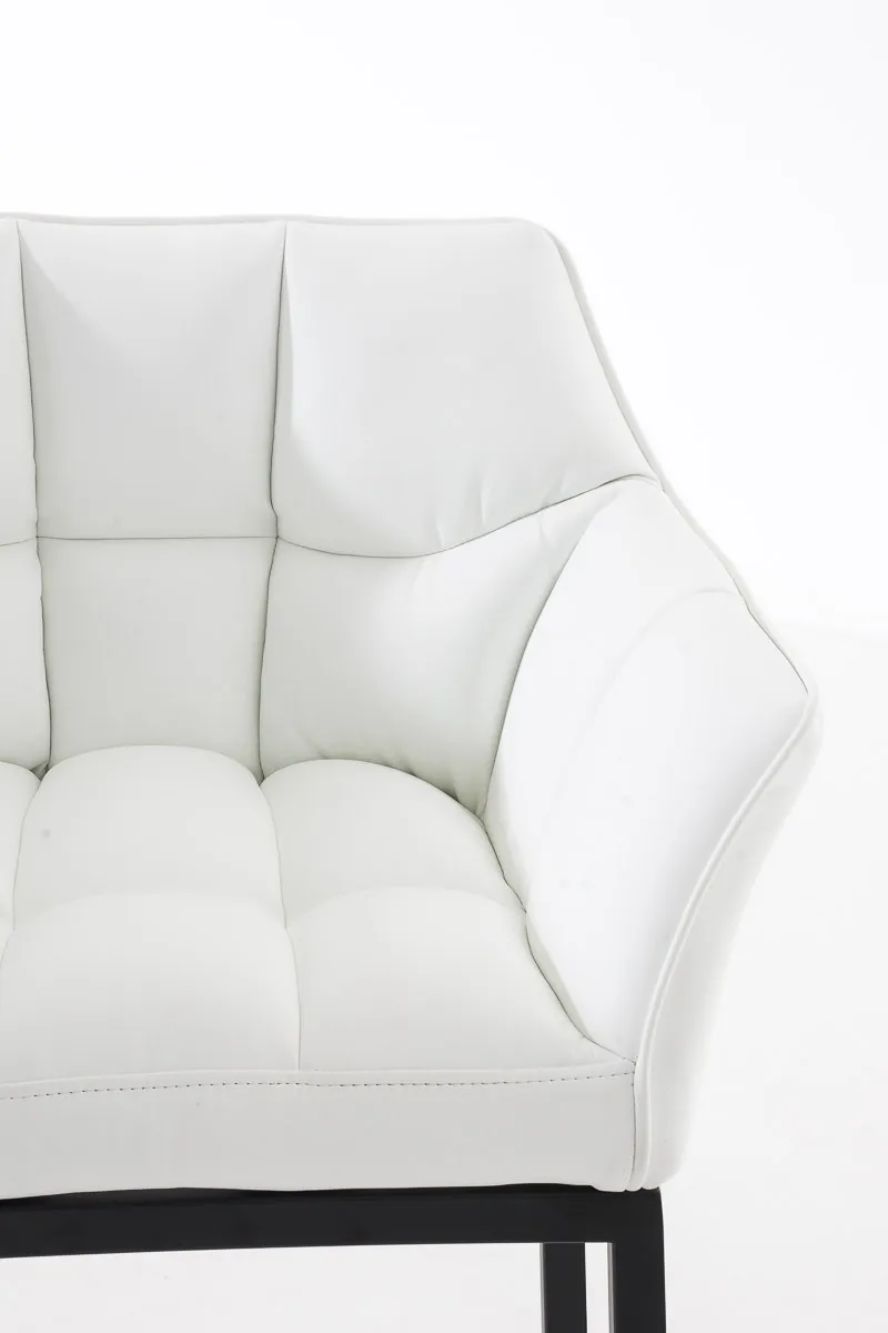 Barhocker Damaso 110x64x48 cm weiß