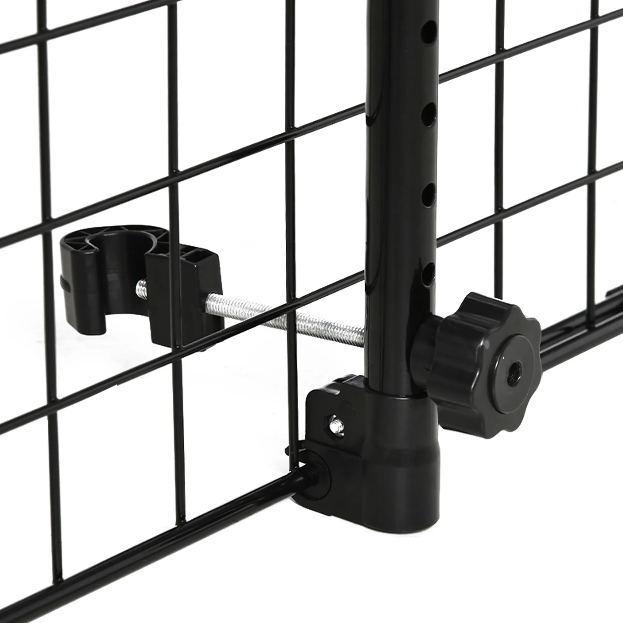 Hundegitter Auto Universal Autoschutzgitter für Hunde mit Stufenlos Verstellbare Breite, Trenngitter für Kofferraum Hunde Autogitter Hundeschutzgitter Schutzgitter 91-152 x 30 cm