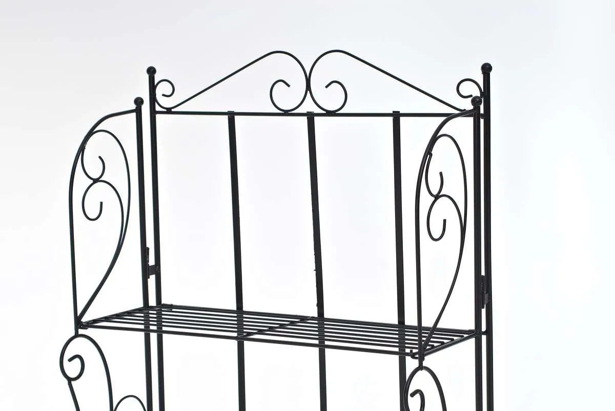Standregal Lea 160x60x30 cm schwarz