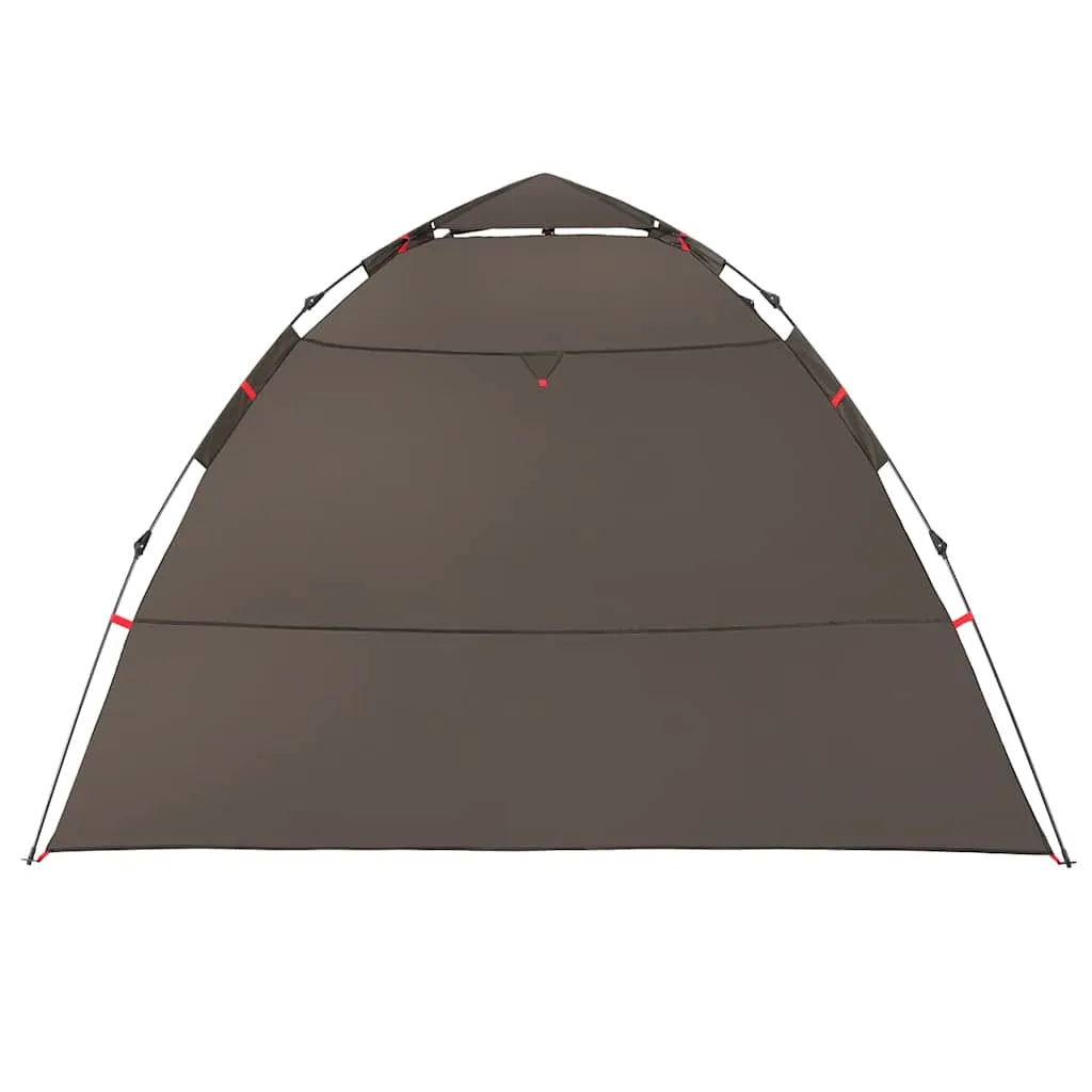 Angelzelt Campingzelt Braun 260 x 246 x 180 cm wasserdicht