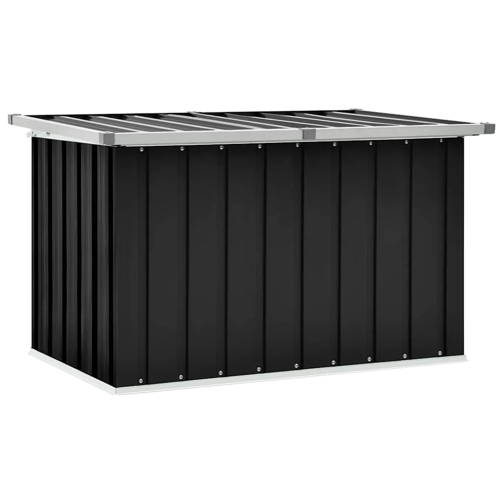 Aufbewahrungsbox Anthrazit 109x67x65 cm aus verzinktem Stahl