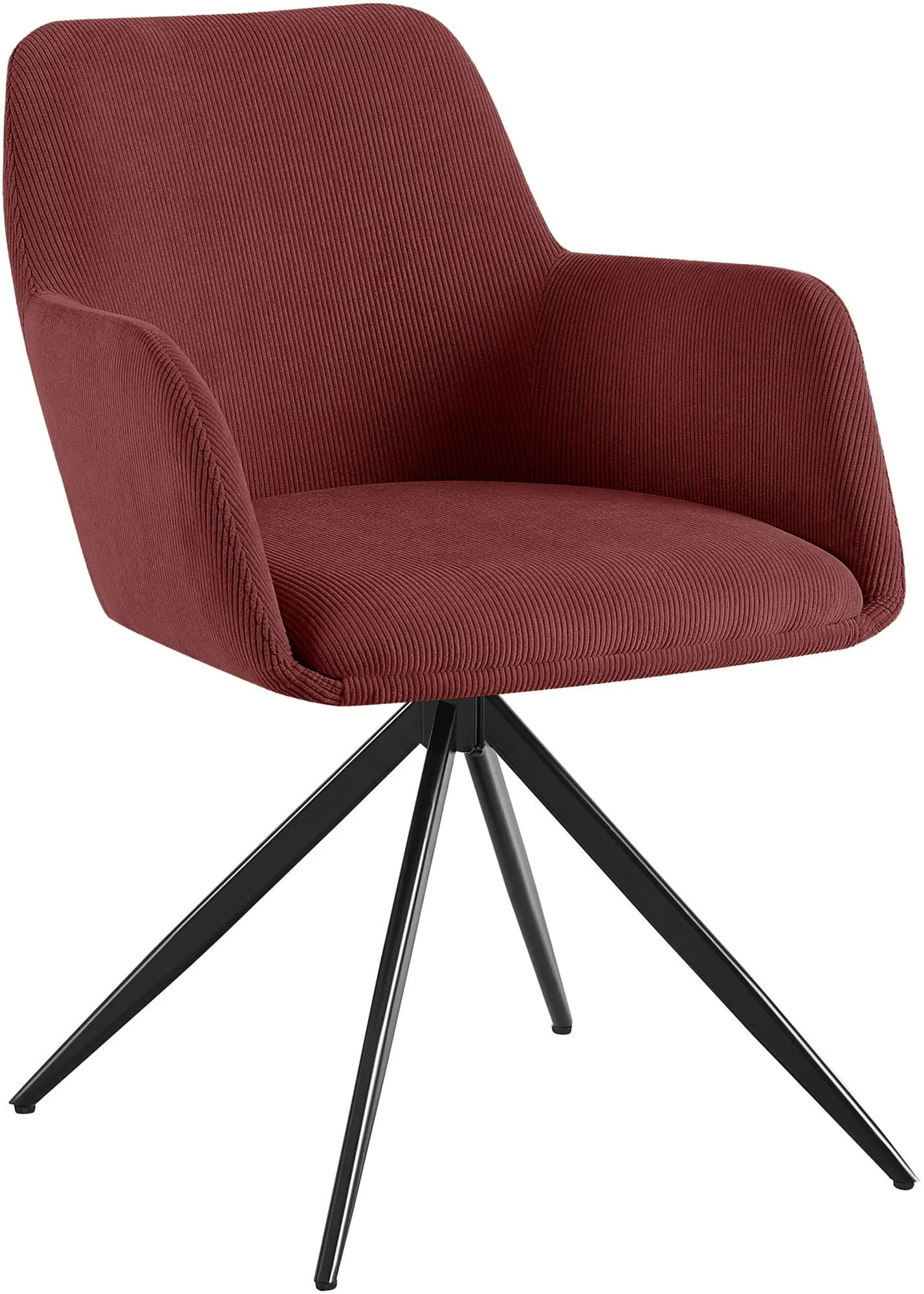 Esszimmerstuhl Olema 81x56x62 bordeauxrot
