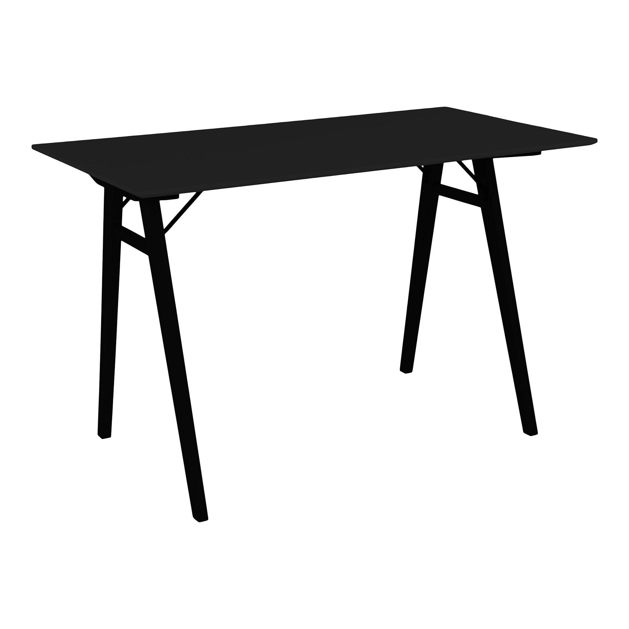 tinkaro Schreibtisch Vojens 120 x 60 x 75 cm Schwarz
