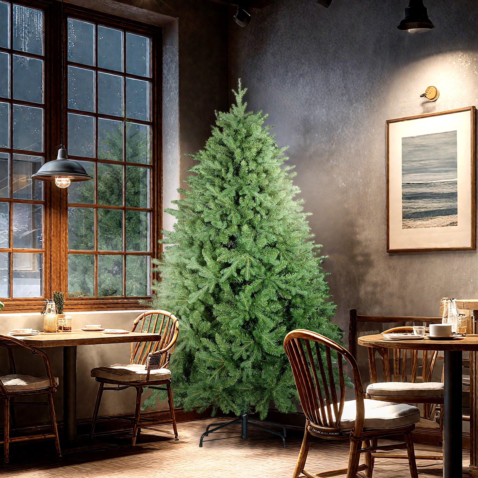 Künstlicher Weihnachtsbaum Nordische Kiefer 180 cm Grün