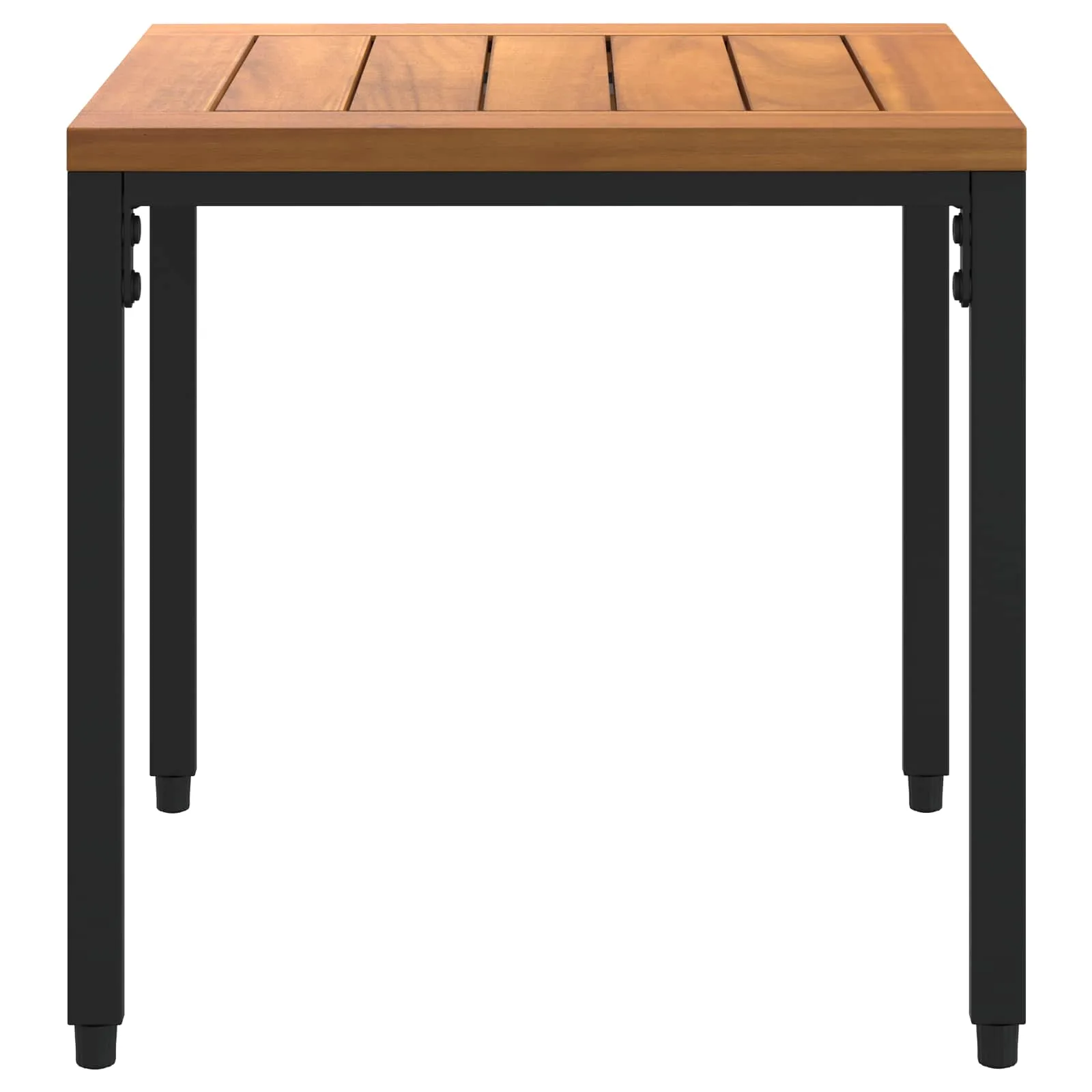 Rustikales Möbelset Schwarz und Cremeweiß 2x Sessel 58x54x74,5 cm