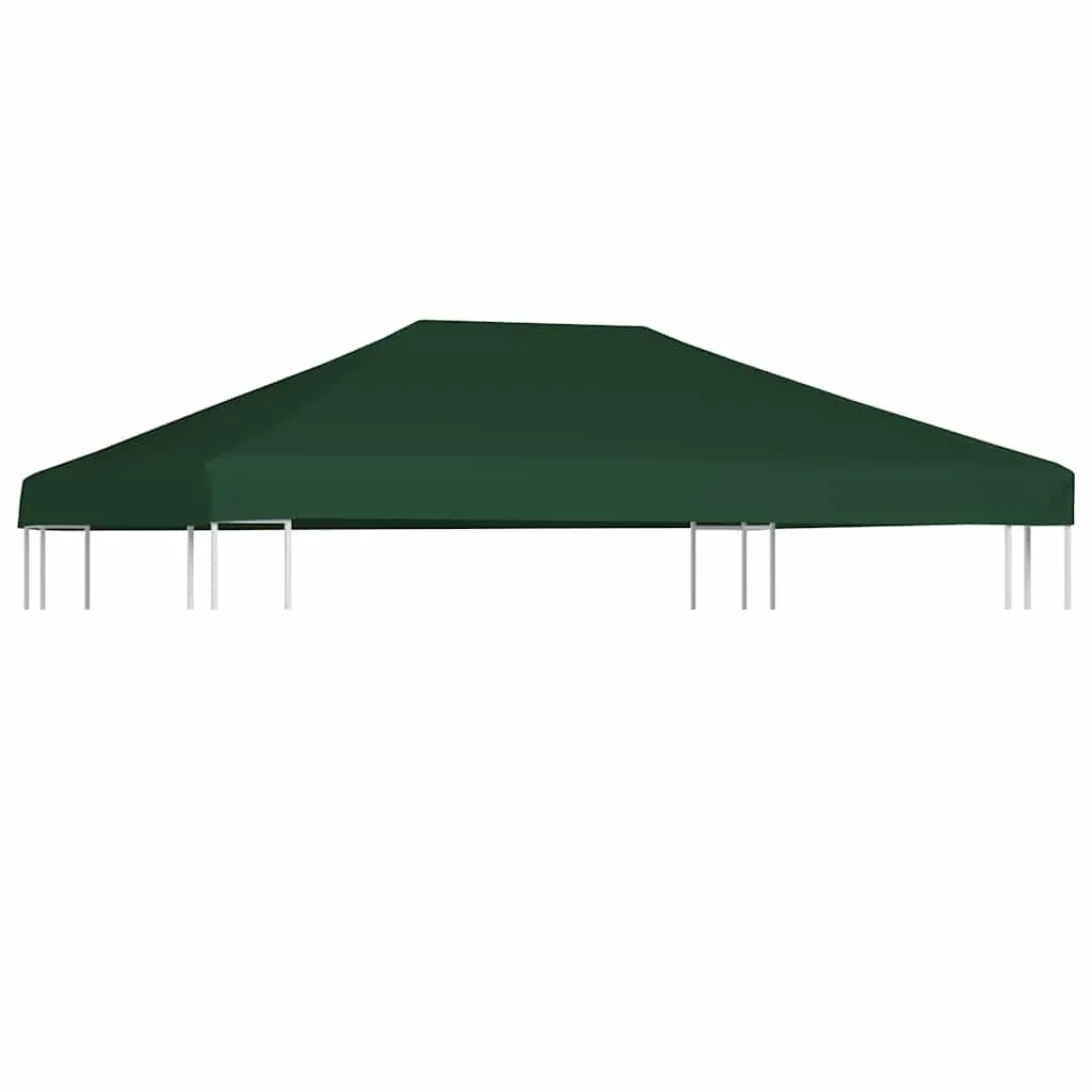 Pavillon Ersatzdach 4 x 3 m in Grün - Wasserbeständig