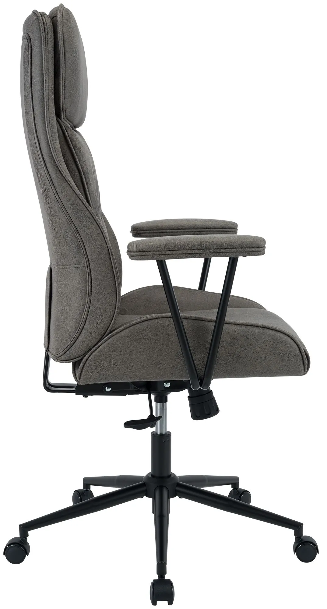 Bürostuhl Siddar 121x75x65 cm antik-grau