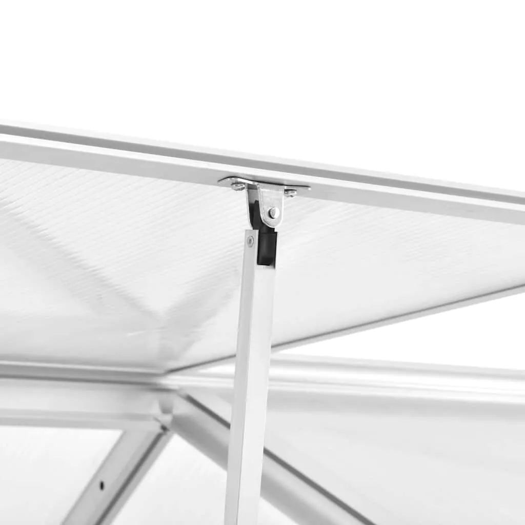 Gewächshaus Aluminium 421x190x195 cm 15,6 m³