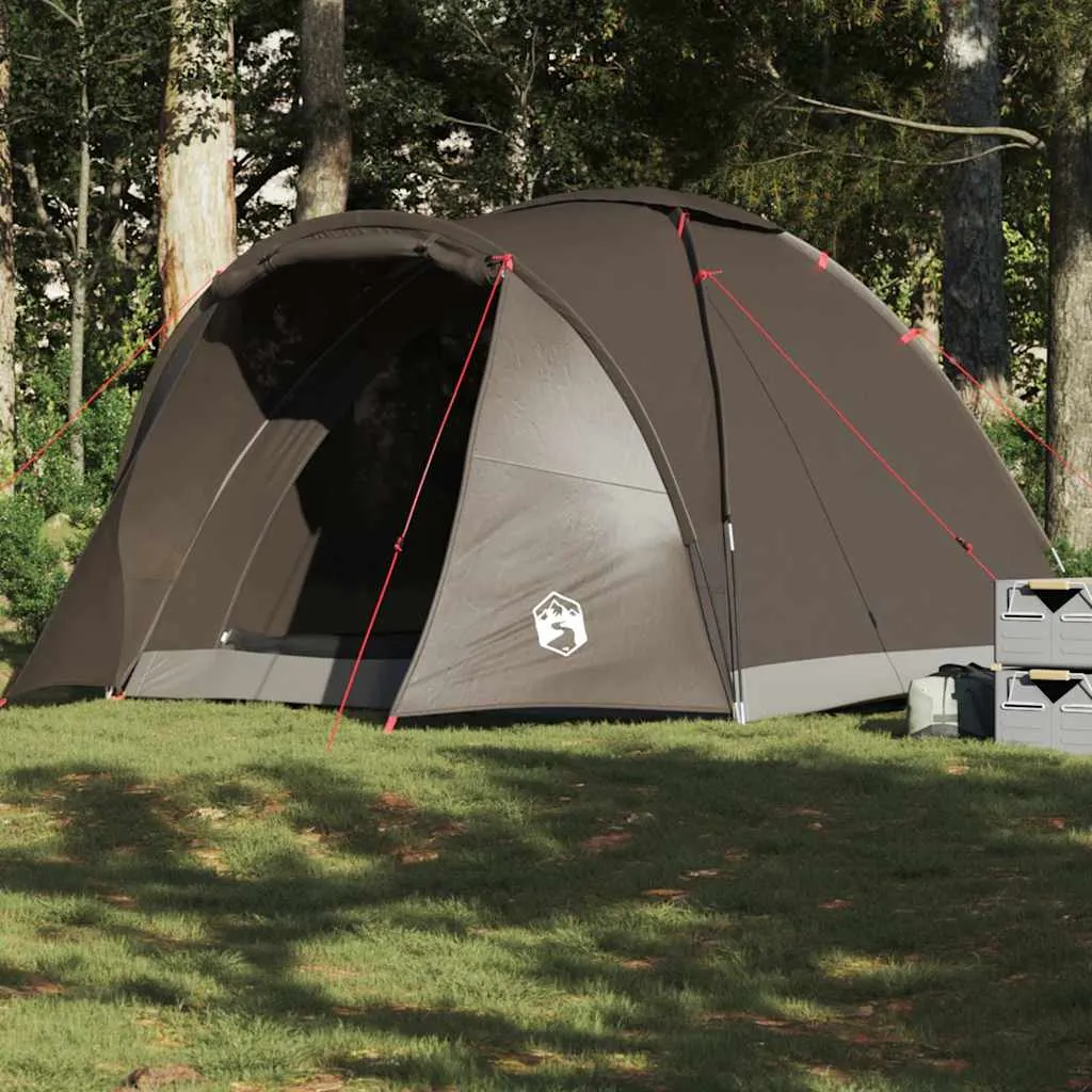 Angelzelt Campingzelt 310x226x153 cm Braun wasserdicht