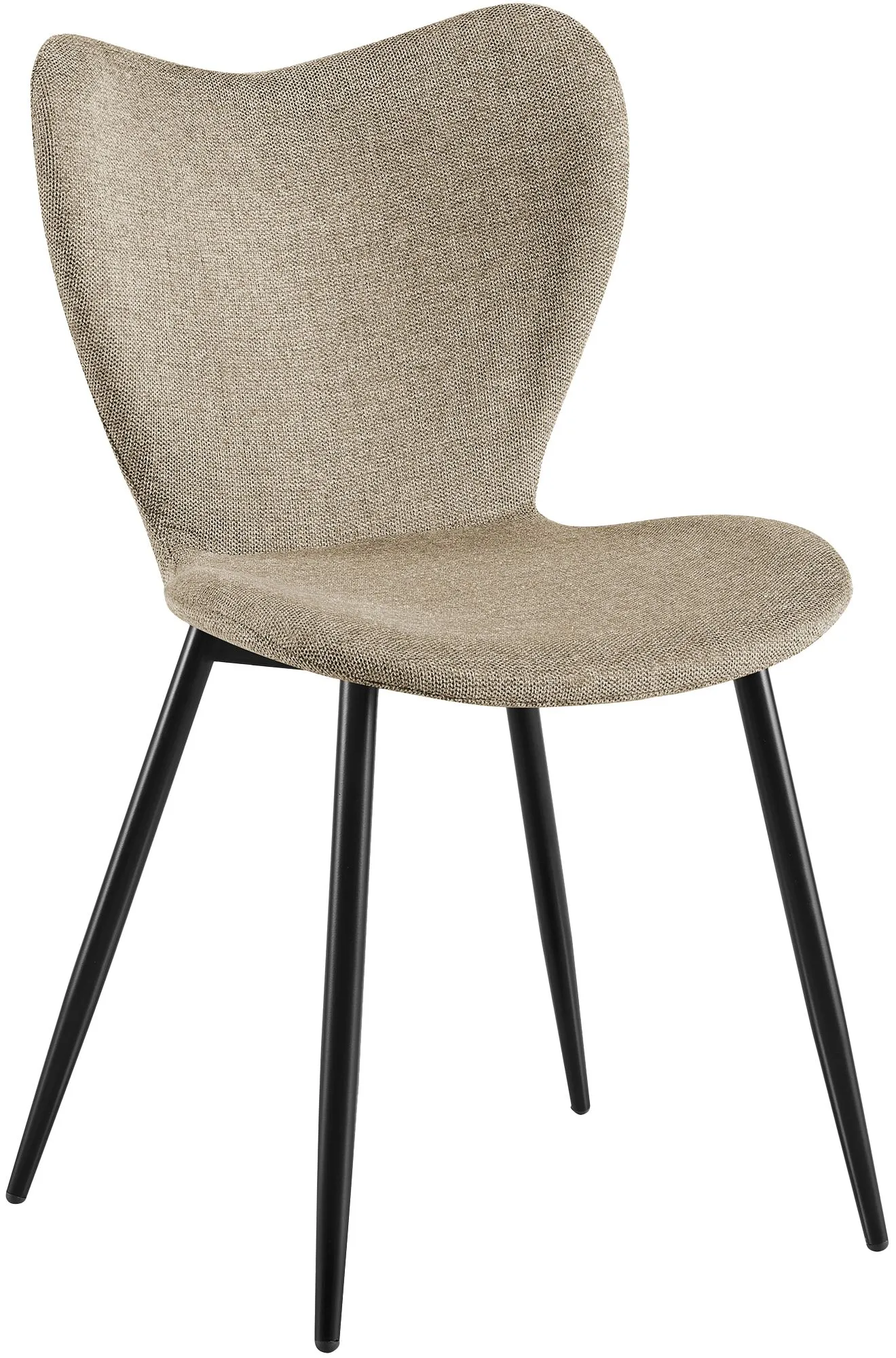 Esszimmerstuhl Maika 80x50x58 cm taupe