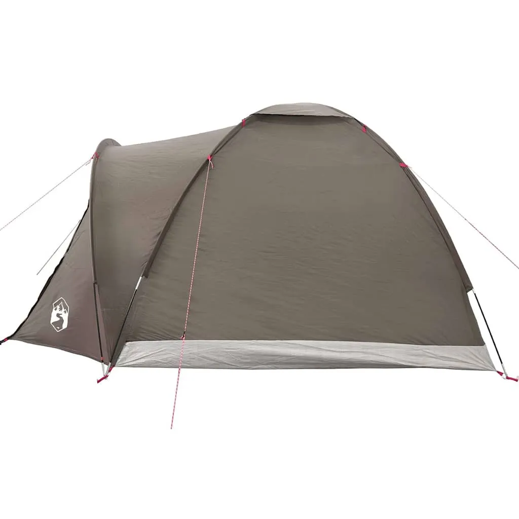 Angelzelt Campingzelt 310x226x153 cm Braun wasserdicht