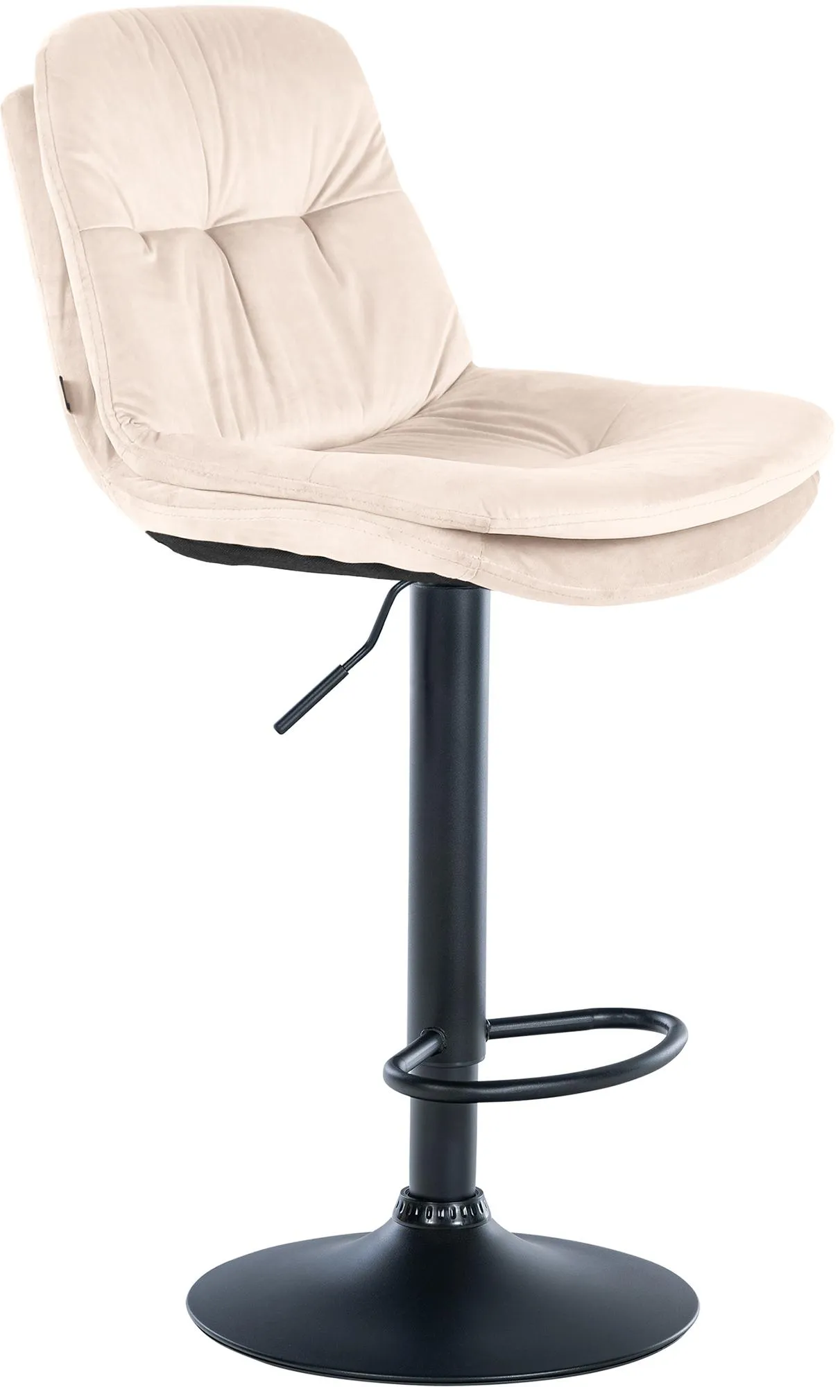 Barhocker Laurel 94-113x46x54 cm Creme