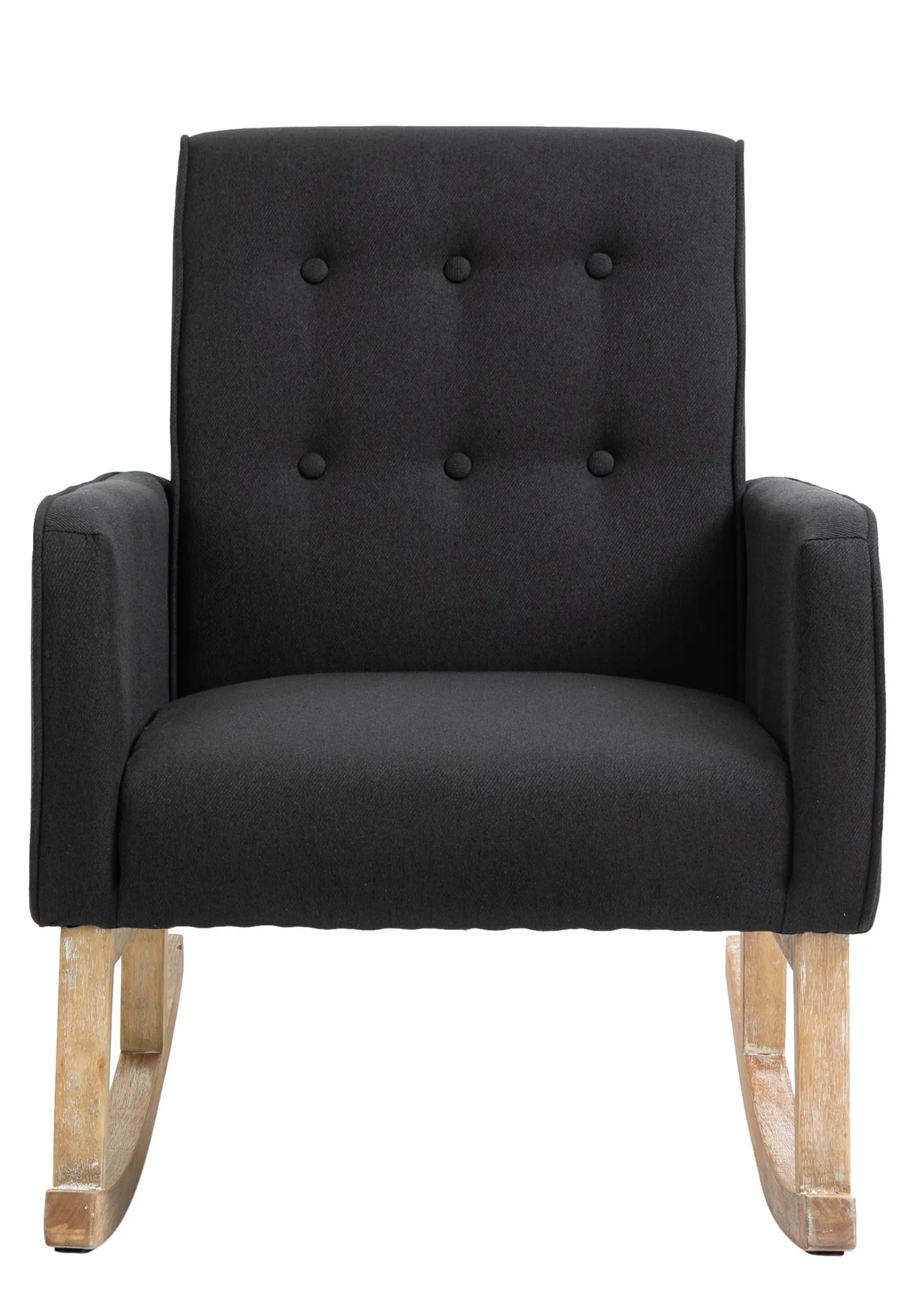 Schaukelstuhl Dream 90x63x77 cm schwarz