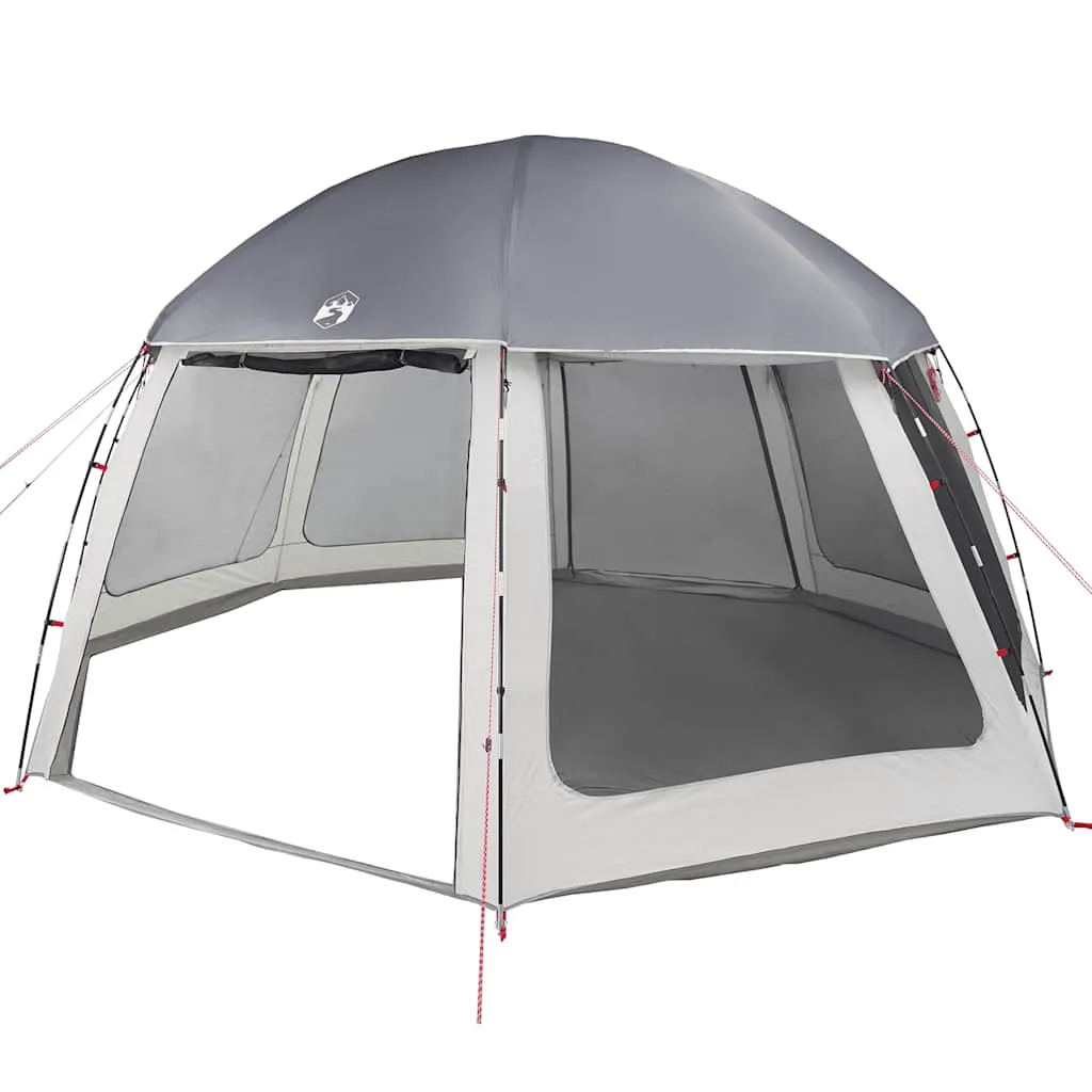 Poolzelt Grau 510 x 510 x 260 cm - Wasserdicht und Tragbar