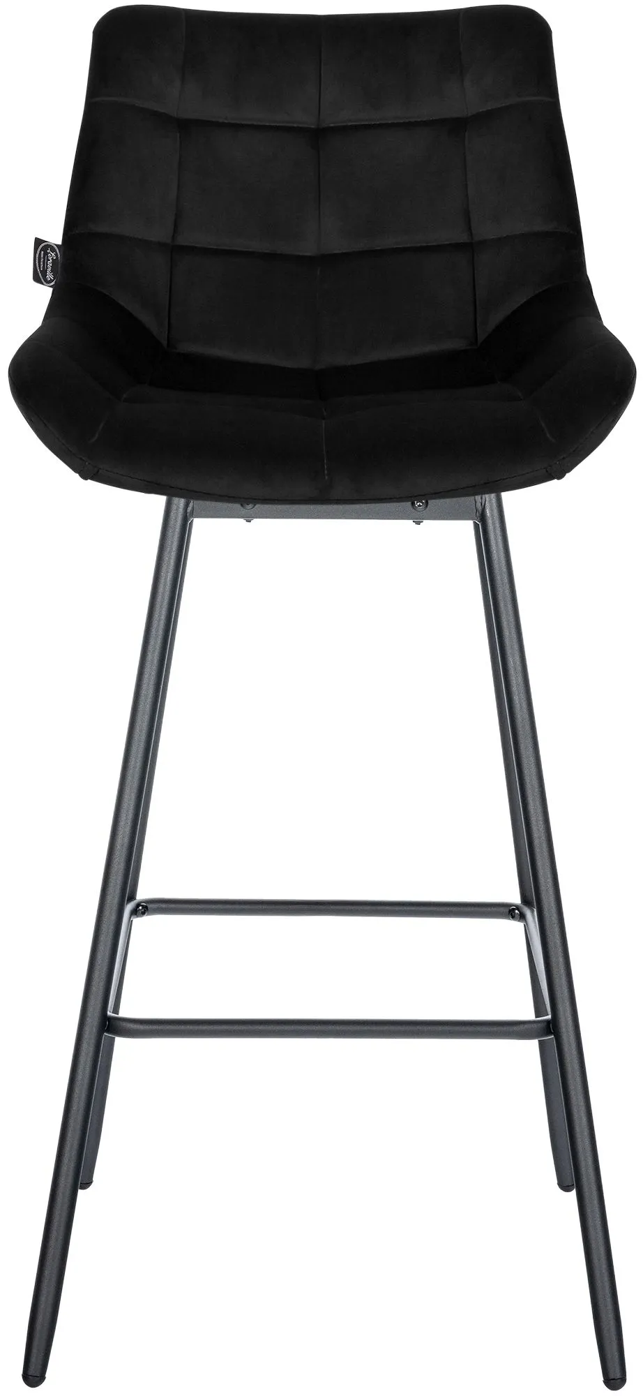 4er Set Barhocker Weston schwenkbar 105x49x56 cm schwarz