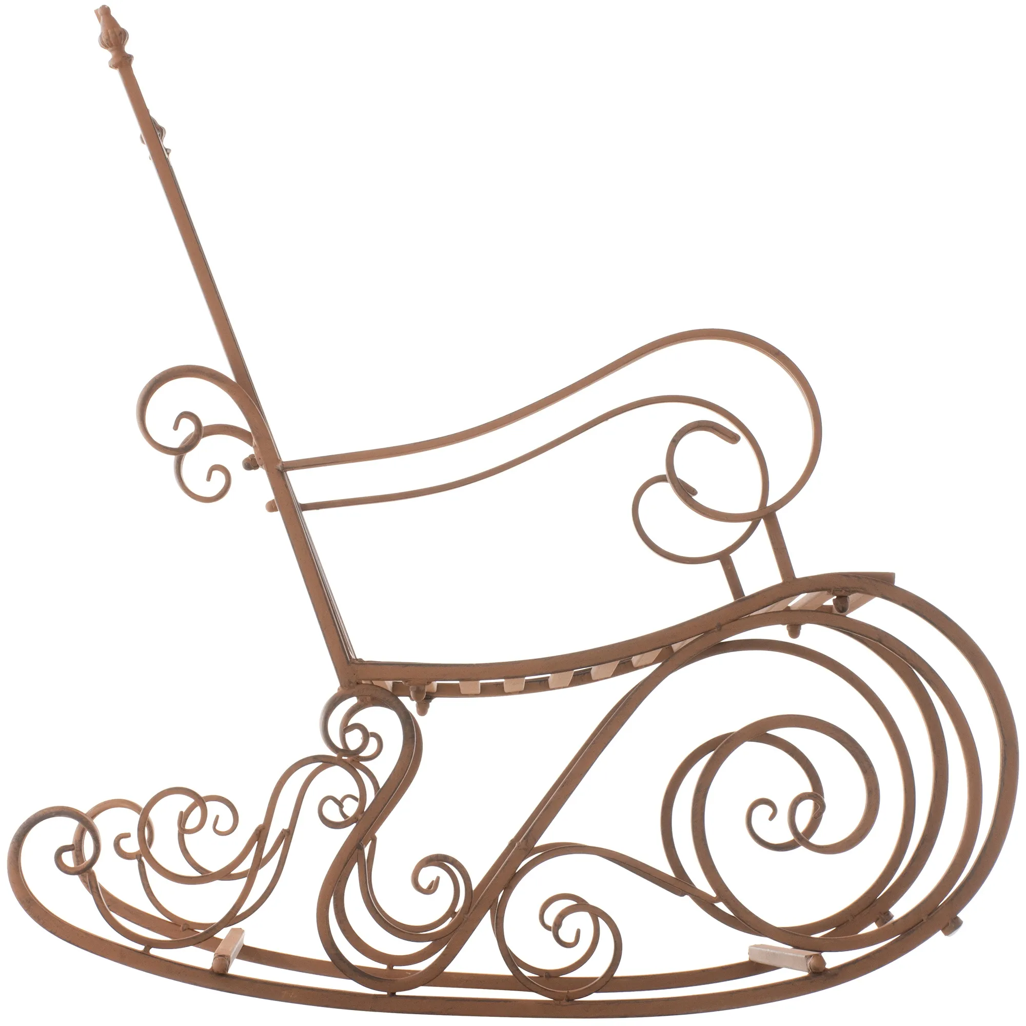 Schaukelstuhl Smilla 94x56x90 cm braun