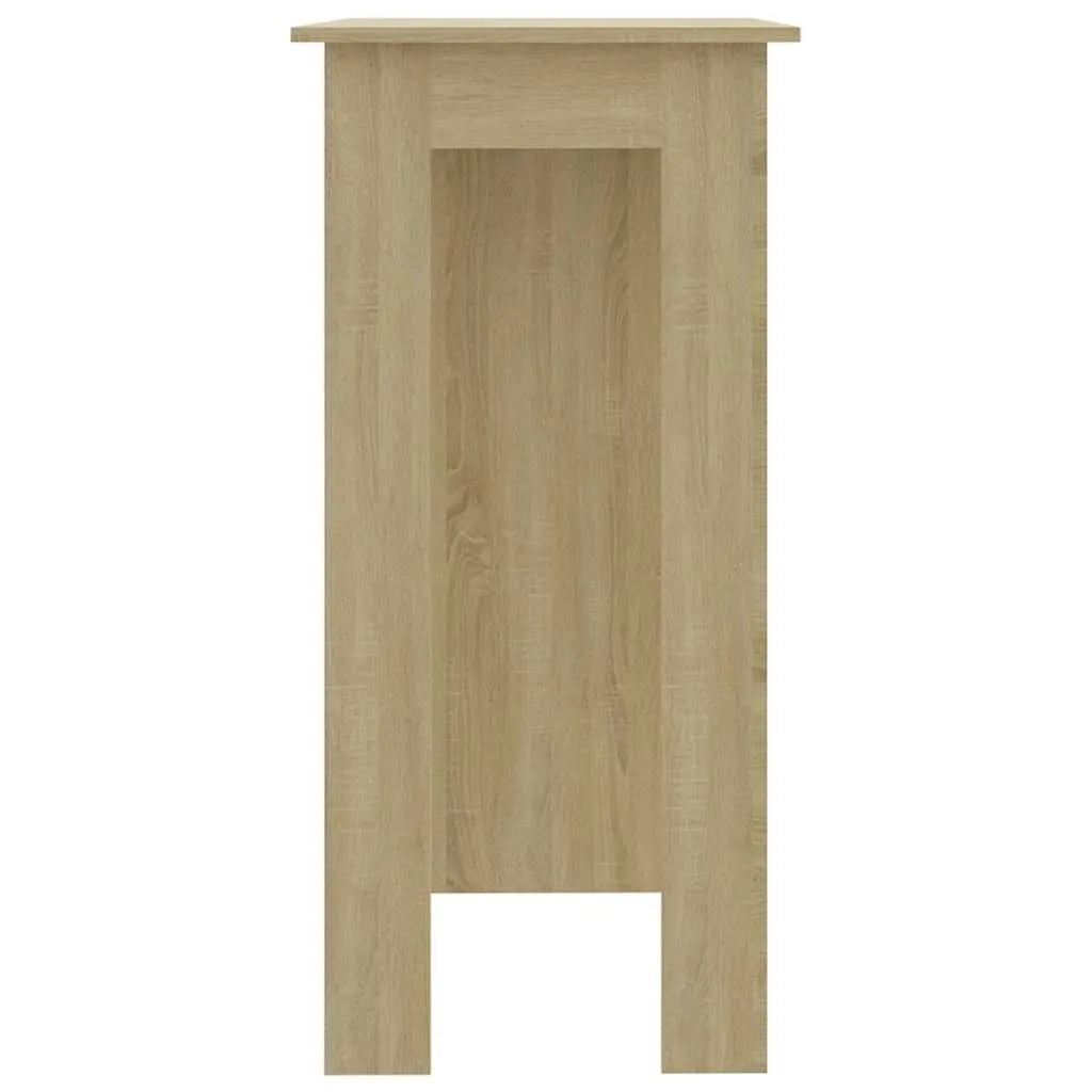 Moderner Stehtisch Sonoma-Eiche 102 x 50 x 103,5 cm