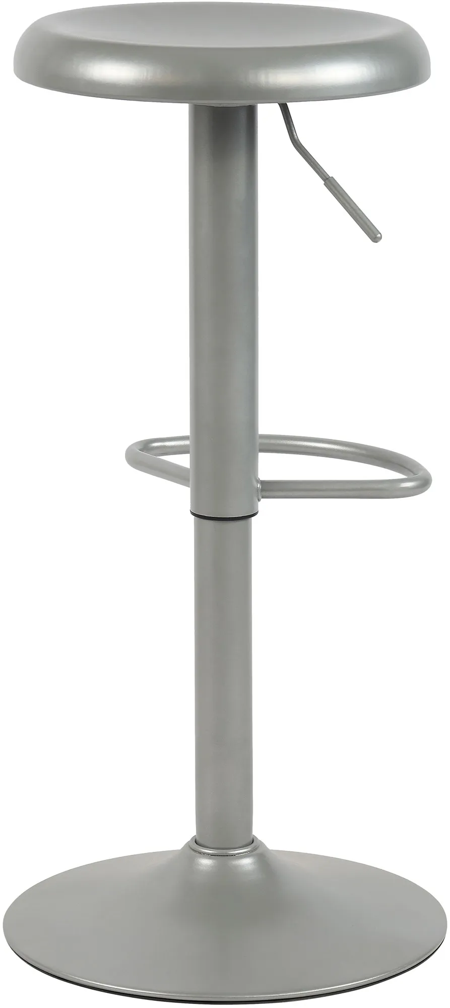 Barhocker Williston 2er Set 58-78 cm Silber