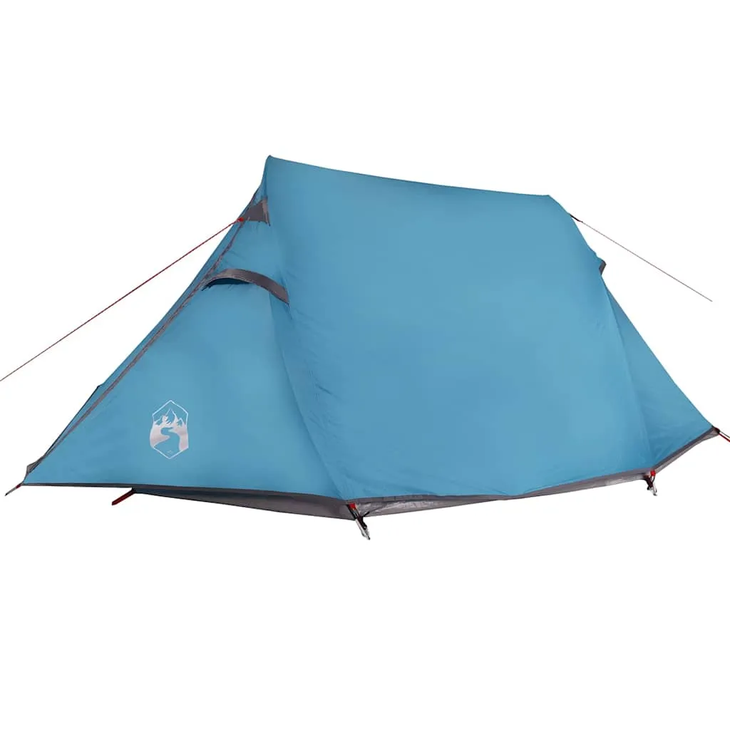 Campingzelt Tunnelzelt Blau 272x133x100 cm für 2 Personen